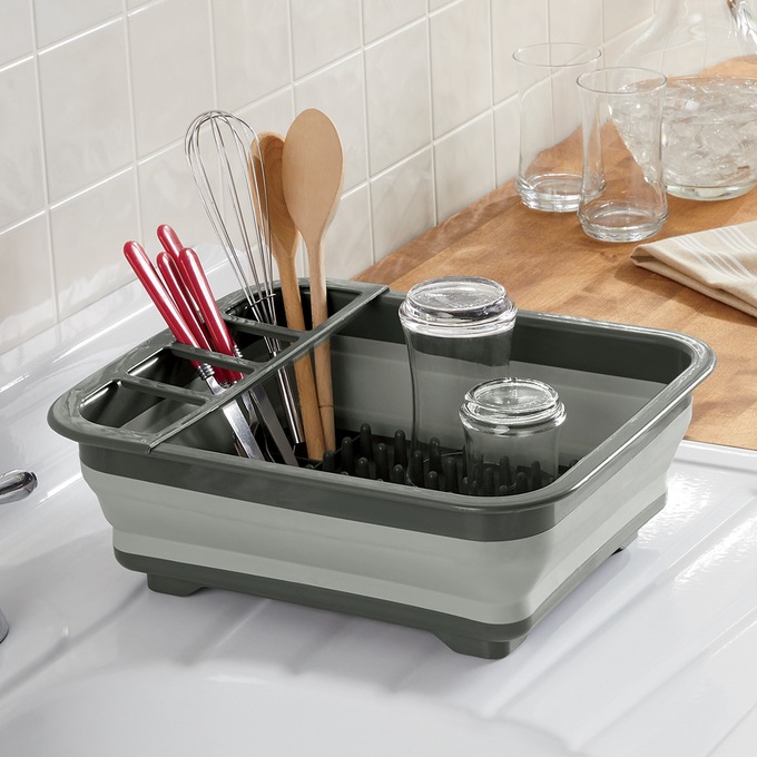 Collapsible Dish Rack, , large