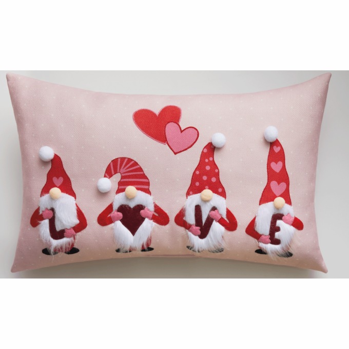 Festive Gnome Pillow, , large