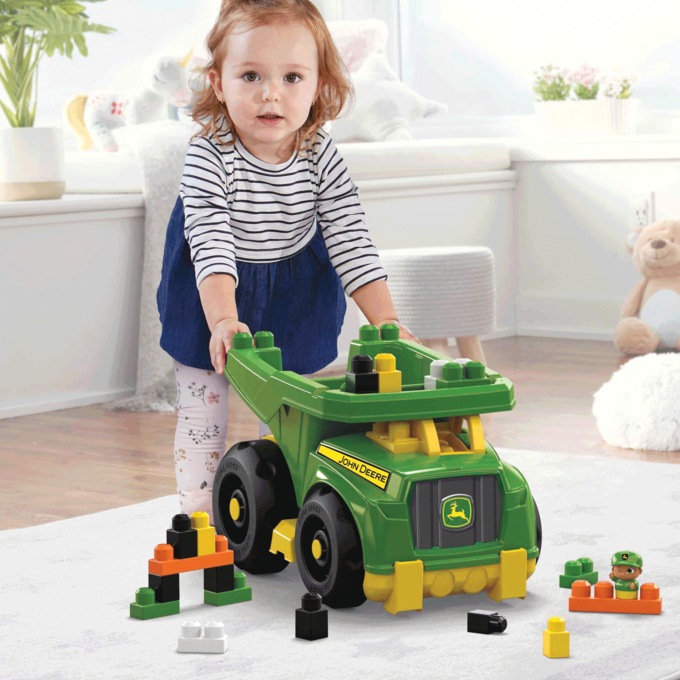 Mega Bloks John Deere Dump Truck , , large