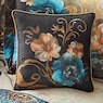 Elegant Peacock Accent Pillow, , large