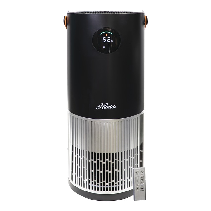 Hunter 2-in-1 Purifier Humidifier, Black, large