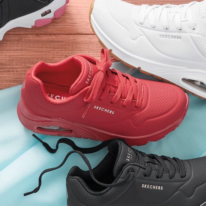 Skechers Women's Uno Stand-On-Air Lace-Up, , large