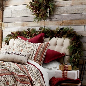 Bell and Pinecone Garland, , large
