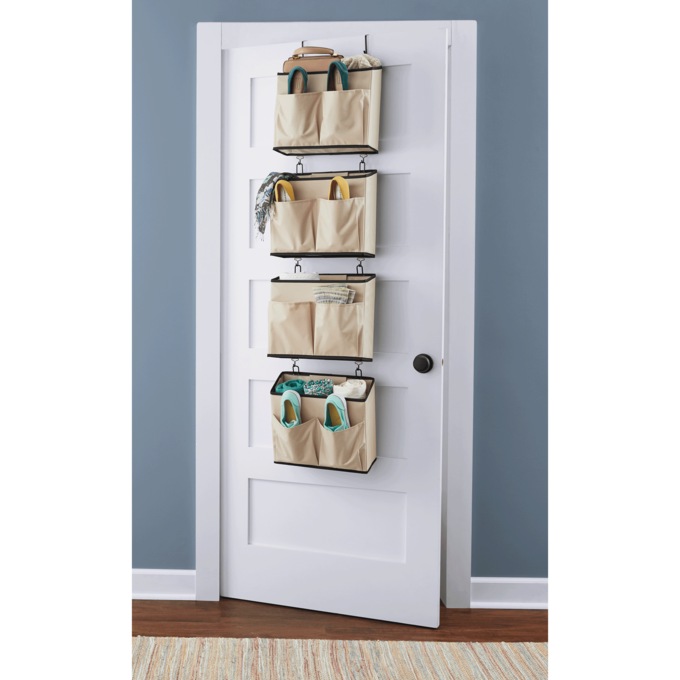 Over-the-Door 4-Bin Storage, , large