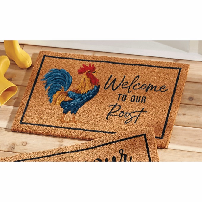 Farmhouse Friends Coir Mat, , large