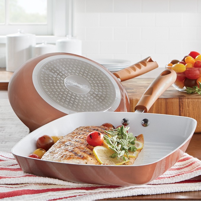 Ginny&amp;&#35;39;s 2-Piece Pan Set, Copper, large