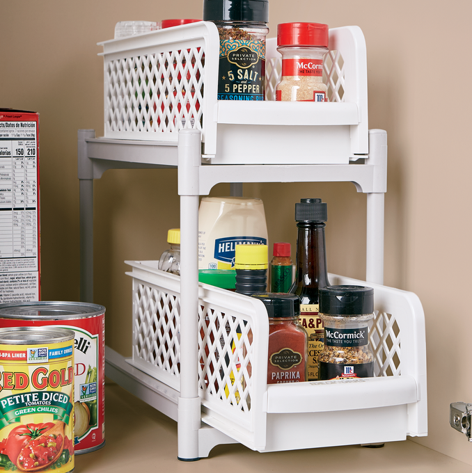 2-Tier Basket Drawers, , large
