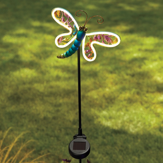 Solar Dragonfly Stake, , large