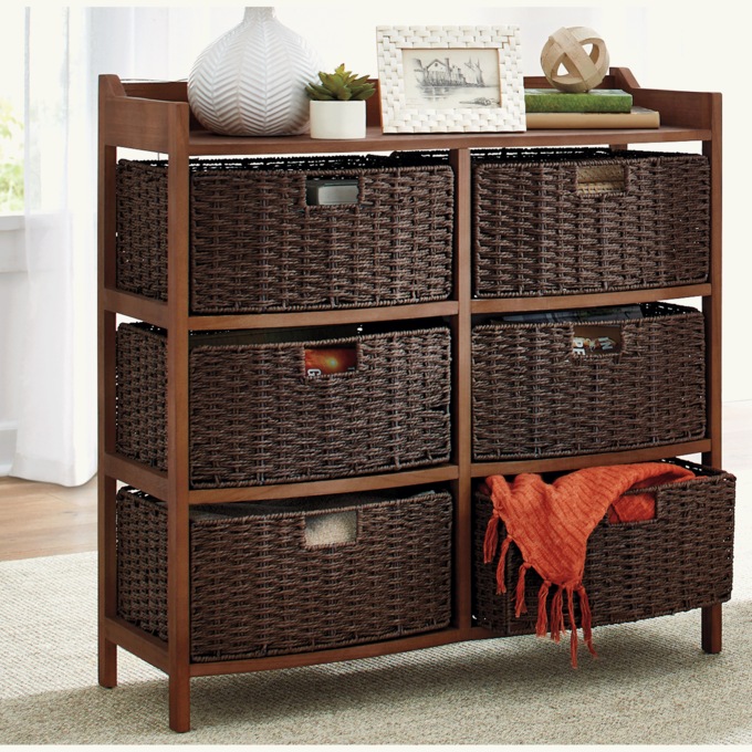6-Basket Curved Cabinet, , large