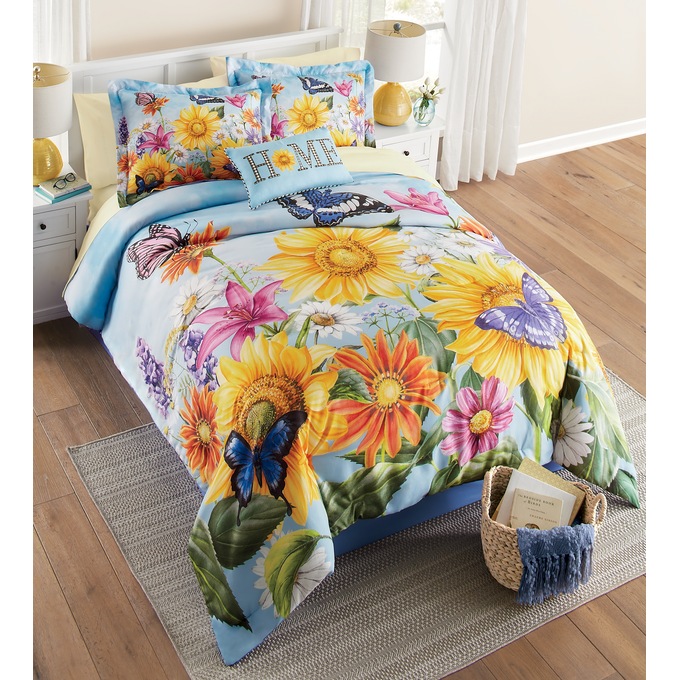 Butterfly Garden Comforter Set, , large