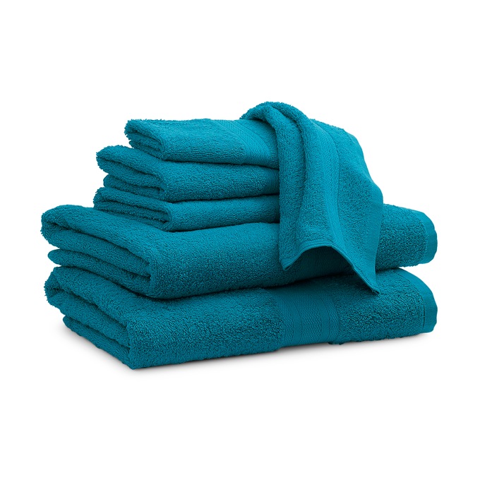 Color Connection® 6-Piece Cotton Towel Set, , large