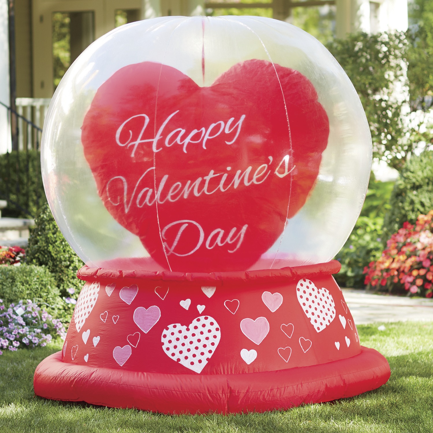 inflatable valentine dragon