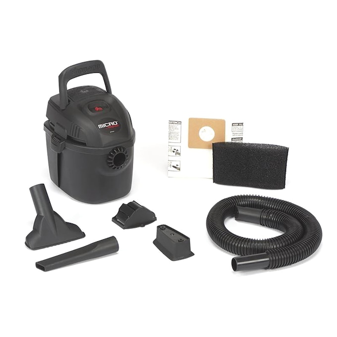 Shop-Vac 1-Gallon Micro Wet/Dry Vacuum, Black, large
