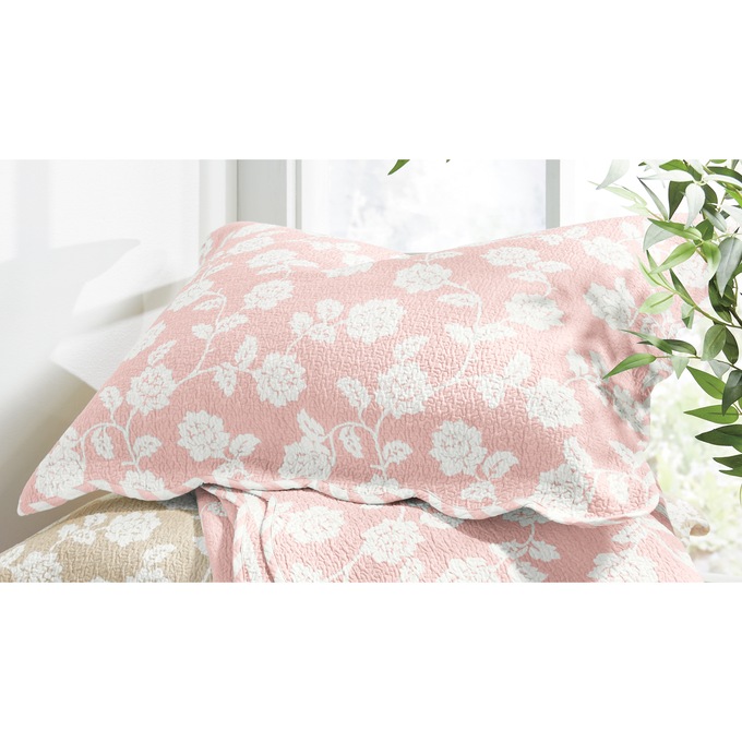 Antique Floral Sham, , large