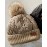 Britt’s Knits Quilted Puffer Beanie, , large