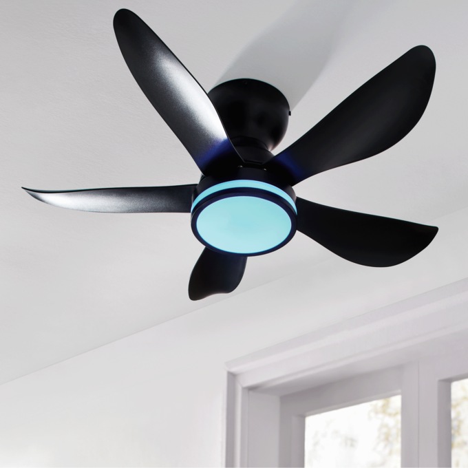 Color-Changing Ceiling Fan, , large