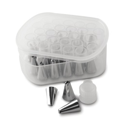 Nordic Ware 27-Piece Decorating Tip Set, , large