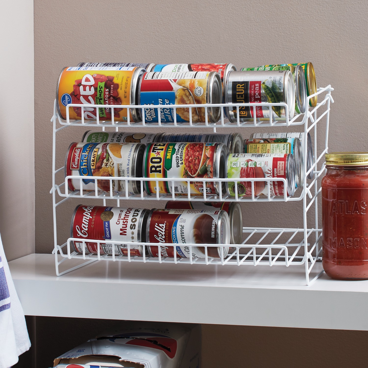 3 tier shop can organizer