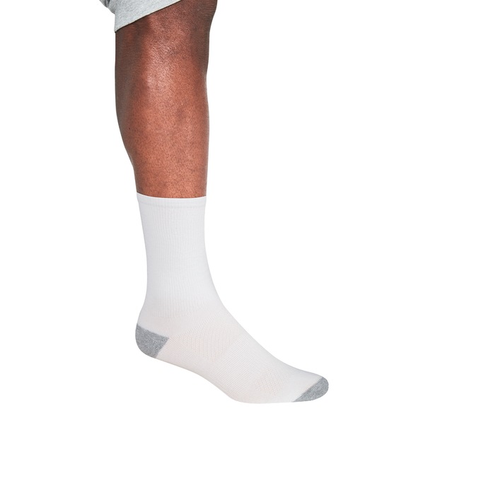Hanes 12-Pack X-Temp Men's Crew Sock with Arch Support, , large