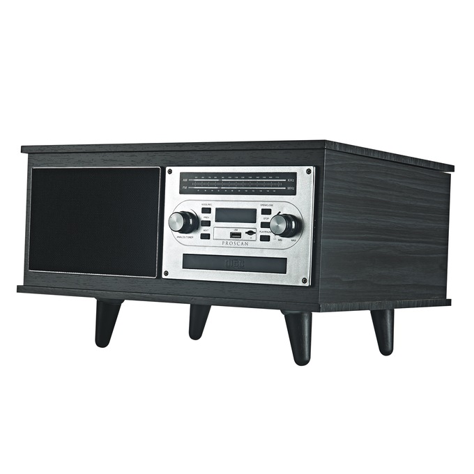 Proscan Nostalgia 7-in-1 Music System with Bluetooth, , large
