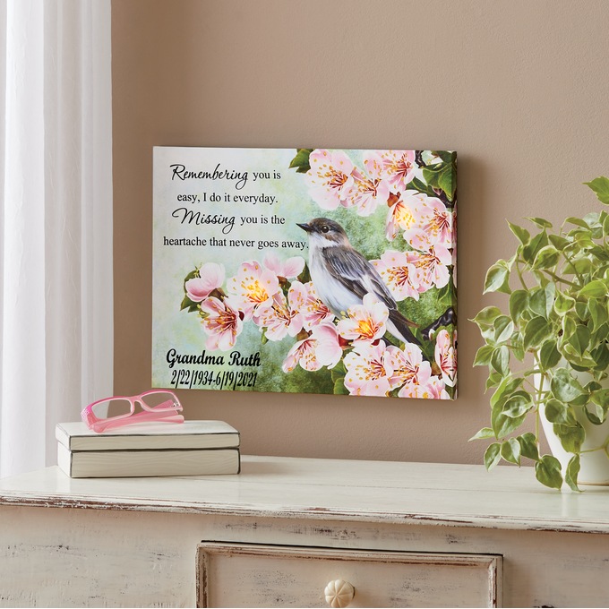 Lit Memorial Remembrance Wall Art, , large
