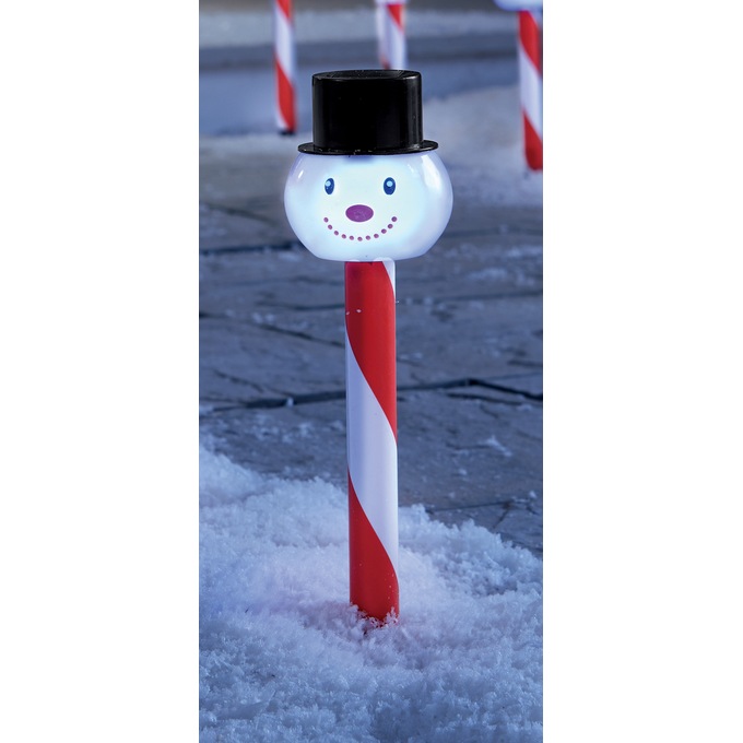 Set of 10 Holiday Solar Stakes, , large
