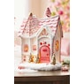 Whimsical Lit Gingerbread House, , large