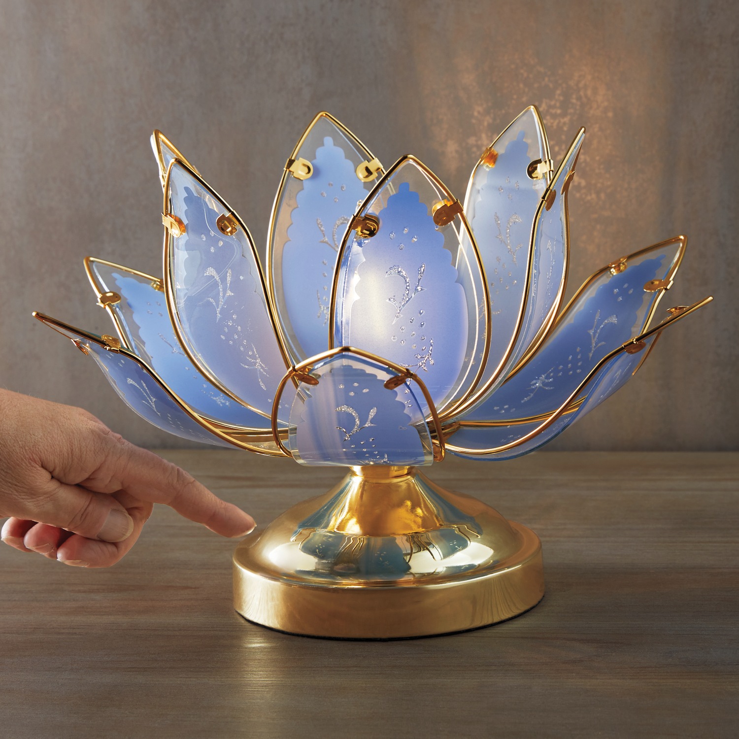Flower touch lamp store