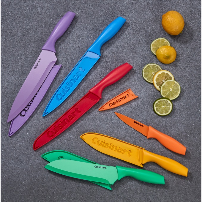 Cuisinart 12-Piece Colored Knife Set, , large