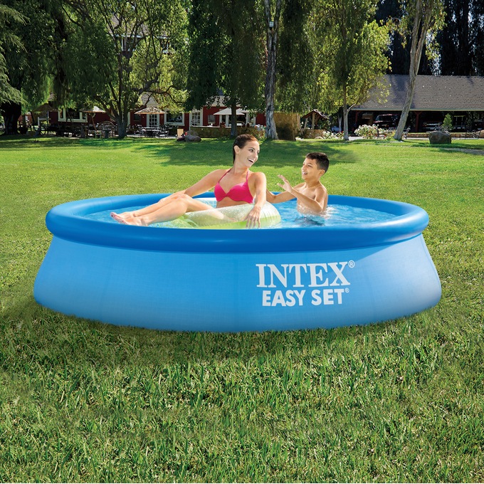Intex 8' X 24" Easy Set Pool with Pump, , large