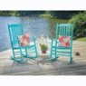 Rocking Chair, Teal, large