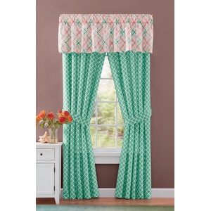 Lily Plaid Panel Pair, , large