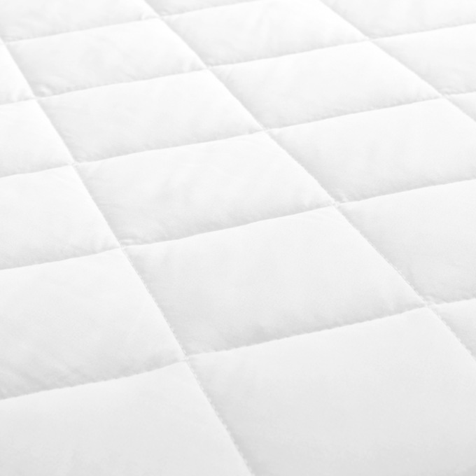 Sleep Connection Quilted Waterproof Mattress Pad, , large