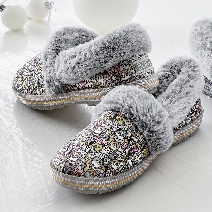 Skechers Women&#39;s Too Cozy Purr Party Slipper by Bobs, , large
