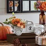 White Truck with Fall Florals, , large