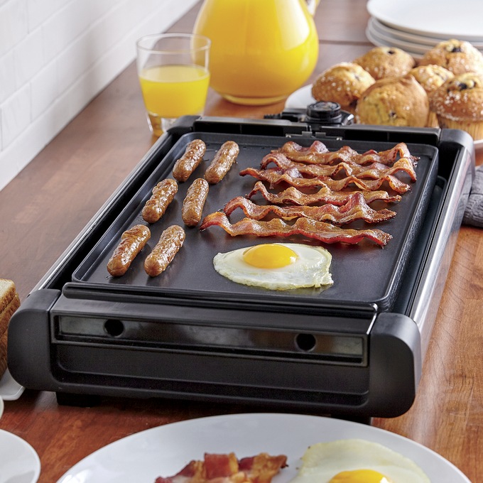 Ginny's Reversible Electric Grill/Griddle, , large