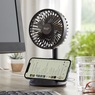 Comfort Zone 4" Rechargeable Personal Fan, , large