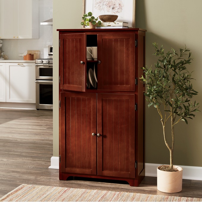Westwick 4-Door Pantry Cabinet, , large