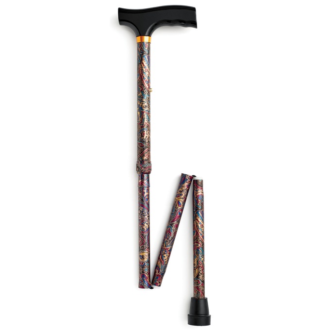 Adjustable Folding Cane, , large