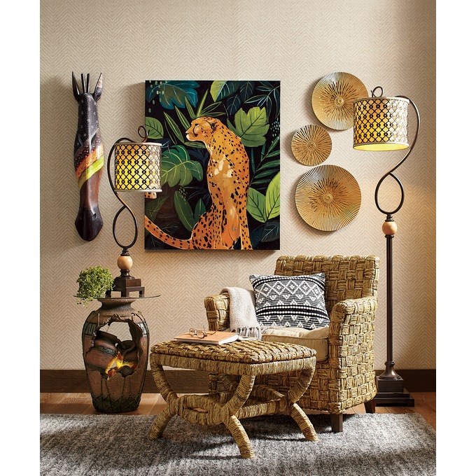 Jungle Leopard Canvas, , large
