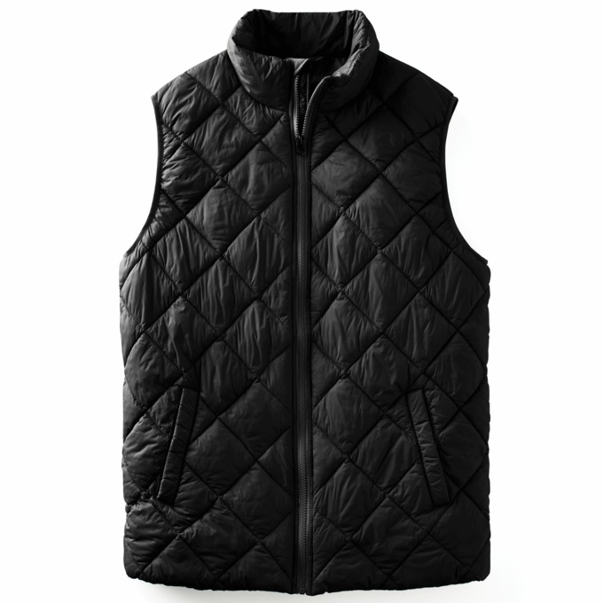 Men's Light Puffer Vest, , large