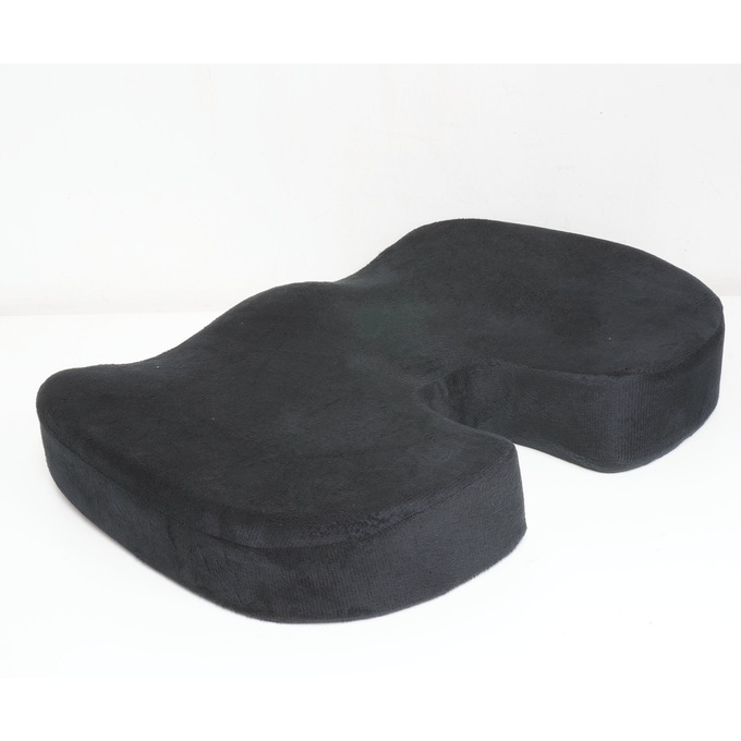 Pillow Gel Seat Cushion, Black, large