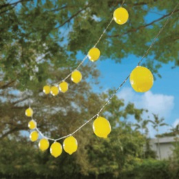 Solar Lemon String Lights, , large