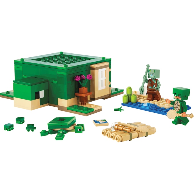 LEGO Minecraft The Turtle Beach House, , large
