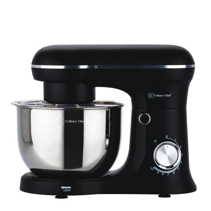 Culinary Chef 8-Speed Stand Mixer, Black, large
