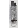 Rhinestone Pepper Spray Keychain with 16-Ft. Range and UV Dye by Guard Dog Security, White, large