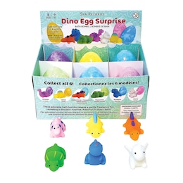 6-Pack Dino Egg Surprise Bath Bombs, , large