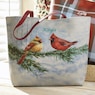 Holiday Canvas Tote, , large