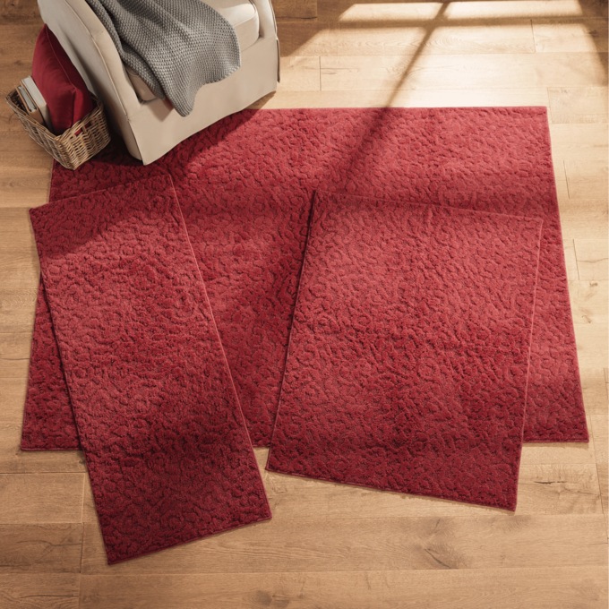 Ivy Solid High/Low Rug, , large