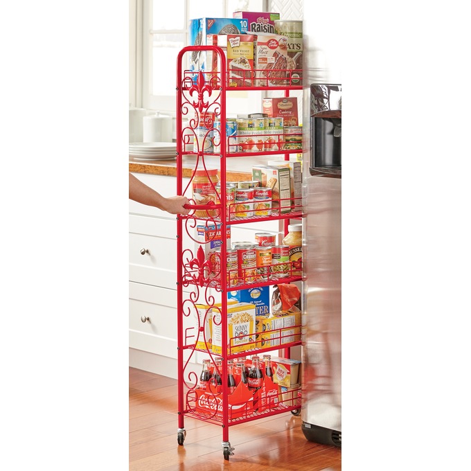 Fleur De Lis Thin Rolling Pantry Ginny S